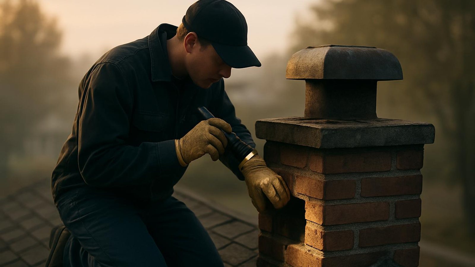 Practical chimney sweep & inspection in Orange